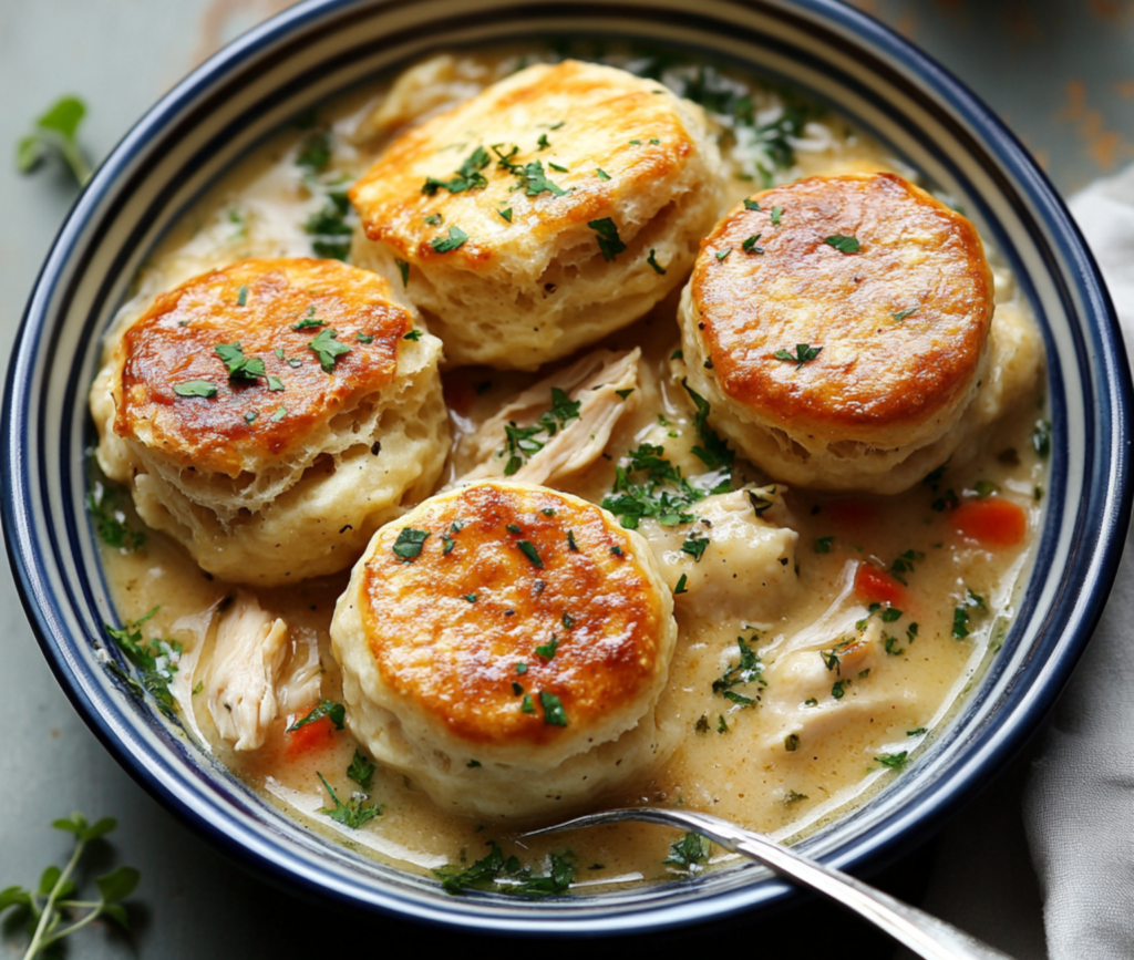 Chicken and Dumplings with Biscuits: A Comfort Food Guide