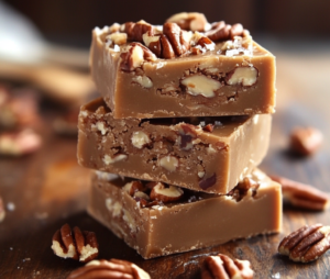 Buttery Fudge with Pecans: Delicious Homemade Recipe