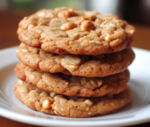 Grama's Cornflake Peanut Butter Cookies - Easy Recipe