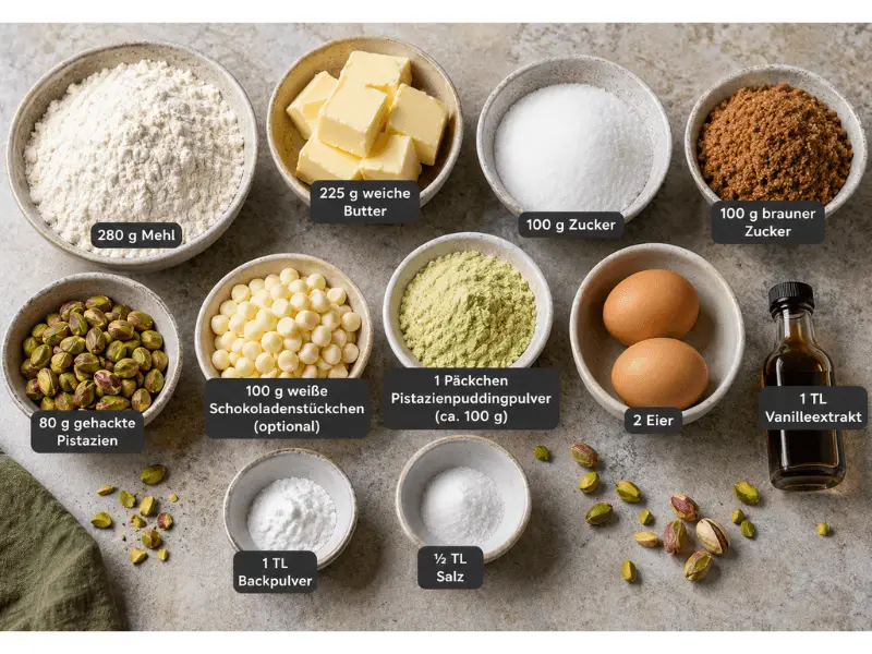 Pistazienpudding-Kekse – 7 Geniale Tipps für Weiche Cookies