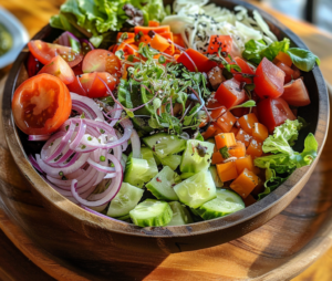 Vibrant Fresh & Flavorful Salad Bowl