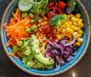 Vibrant Fresh & Flavorful Salad Bowl