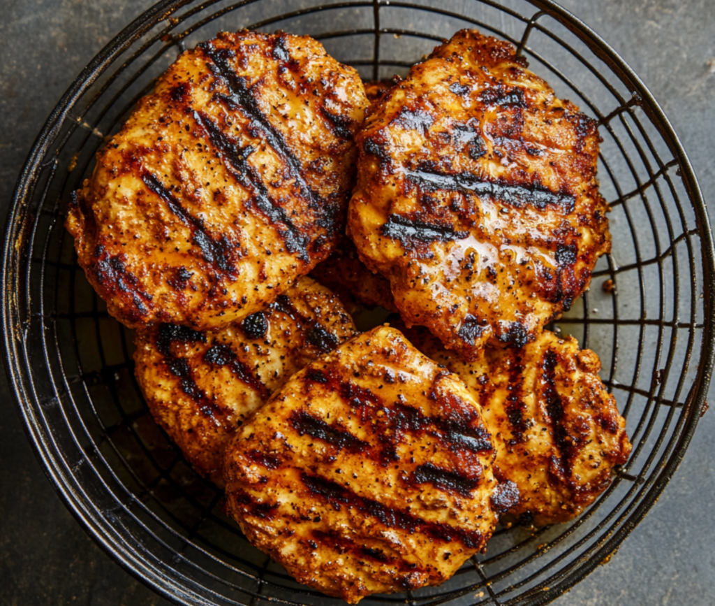 Crispy Chicken Burger with Fresh Toppings