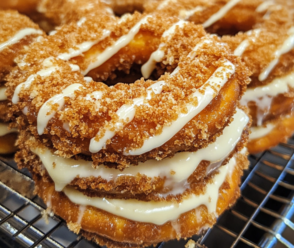 Delicious Churro Cheesecake Donut Cookies