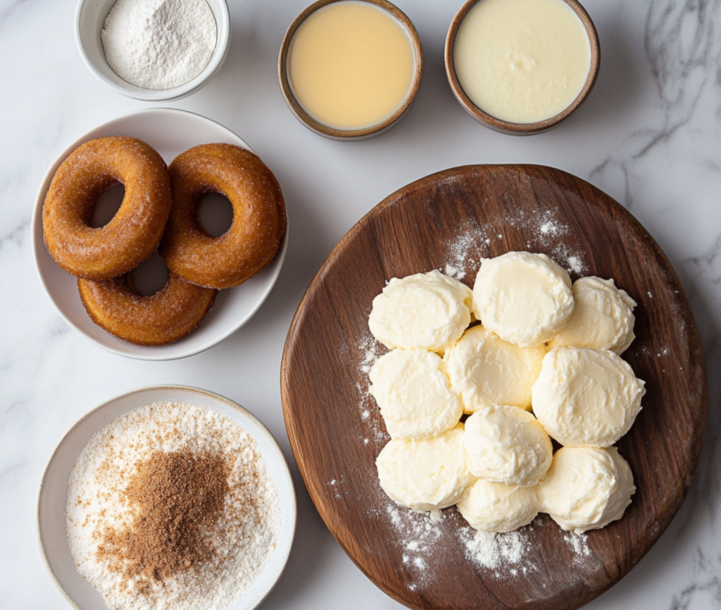 Delicious Churro Cheesecake Donut Cookies