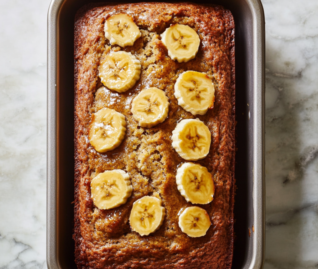 Gooey Banana Bread with Maple Glaze - Perfect Breakfast Treat