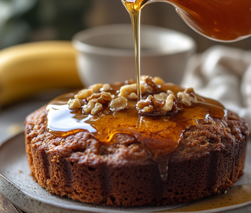 Gooey Banana Bread with Maple Glaze - Perfect Breakfast Treat