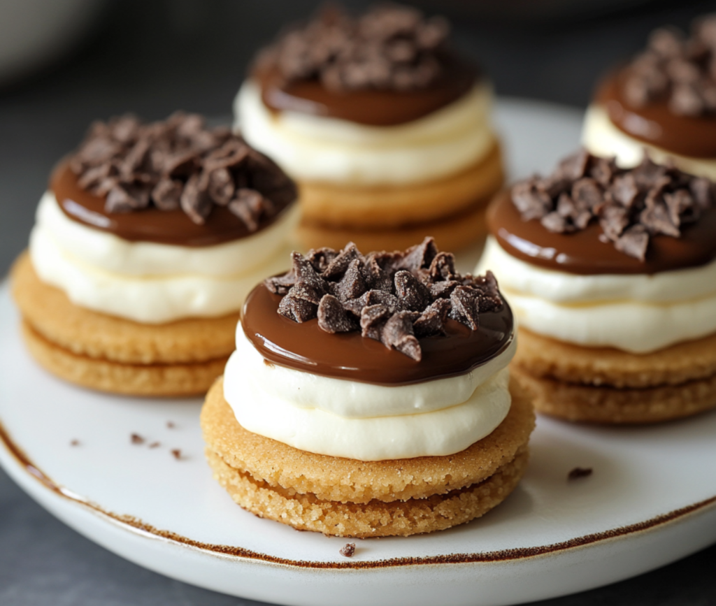 Mini Cream Pie Cookie Bites - A Perfect Bite-Sized Treat