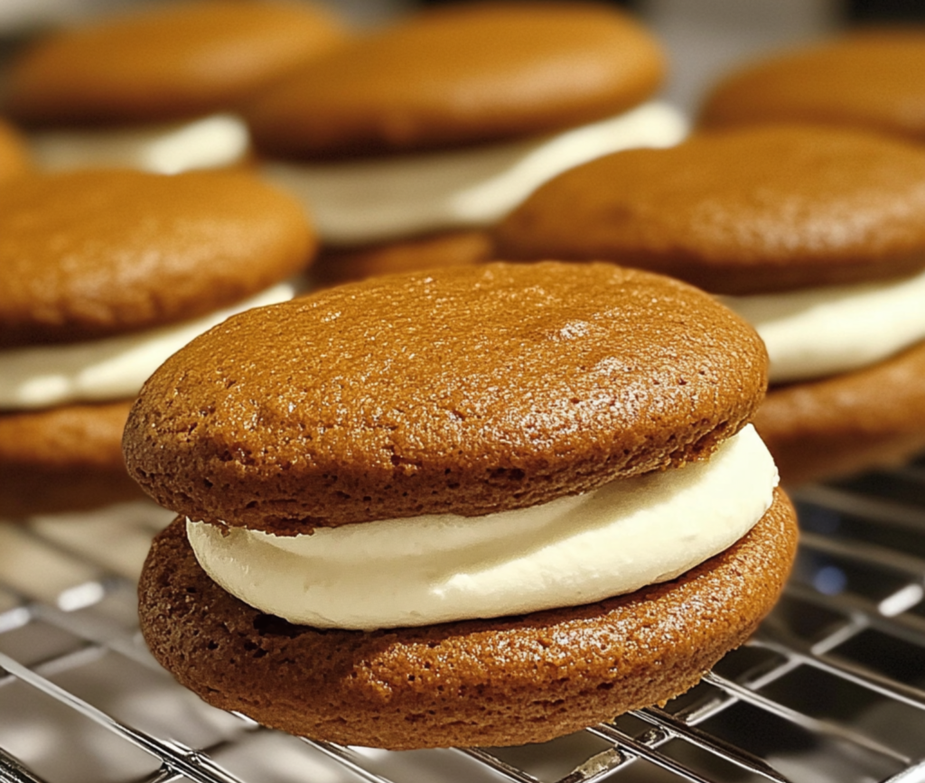 Freshly Baked Pumpkin Whoopie Pies