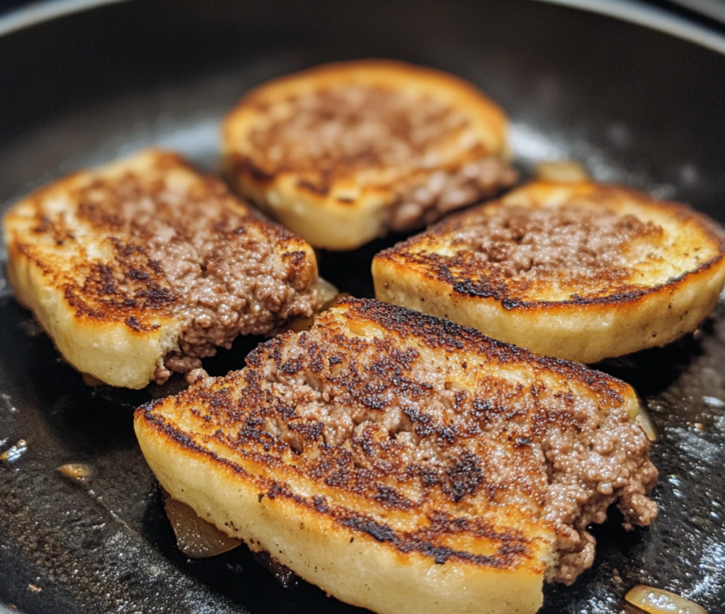 Ultimate Patty Melt with Secret Sauce on Crispy Rye Bread