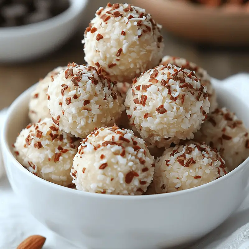 Almond Joy Coconut Bites – Easy Recipe for a Healthier Treat