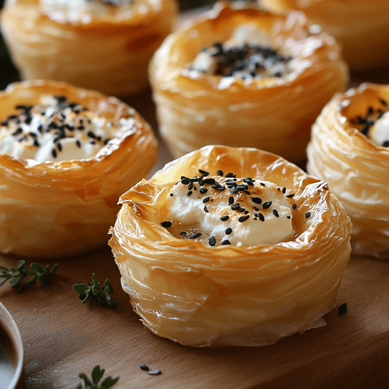 Baked Feta Cheese Bites - Easy Recipe with Honey Drizzle