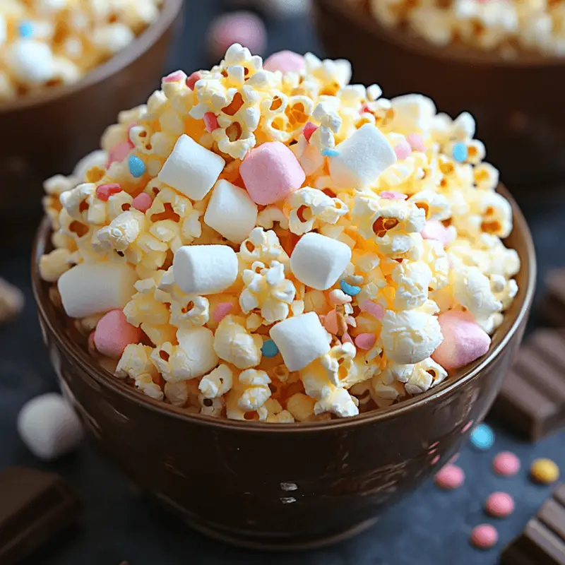 Marshmallow Popcorn Bark