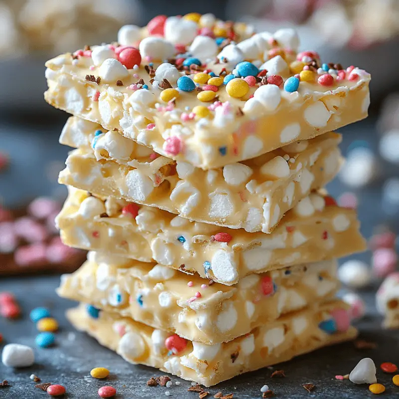 Marshmallow Popcorn Bark