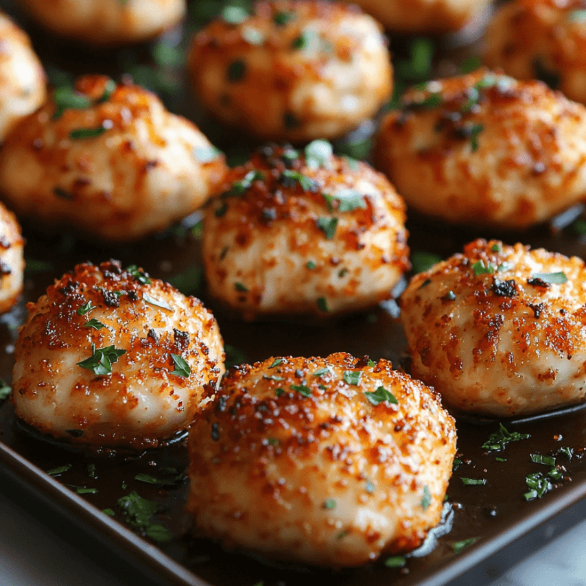 Parmesan Pretzel Chicken Bites - Easy & Crunchy Recipe