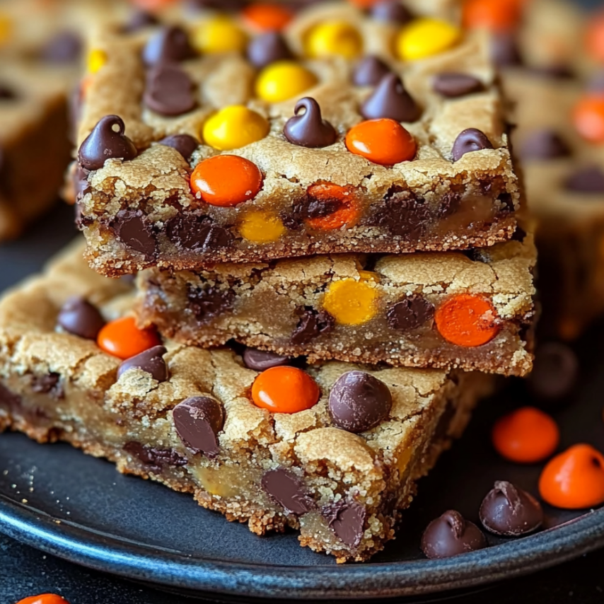 Reese’s Pieces Cookie Bars – The Perfect Chewy Treat