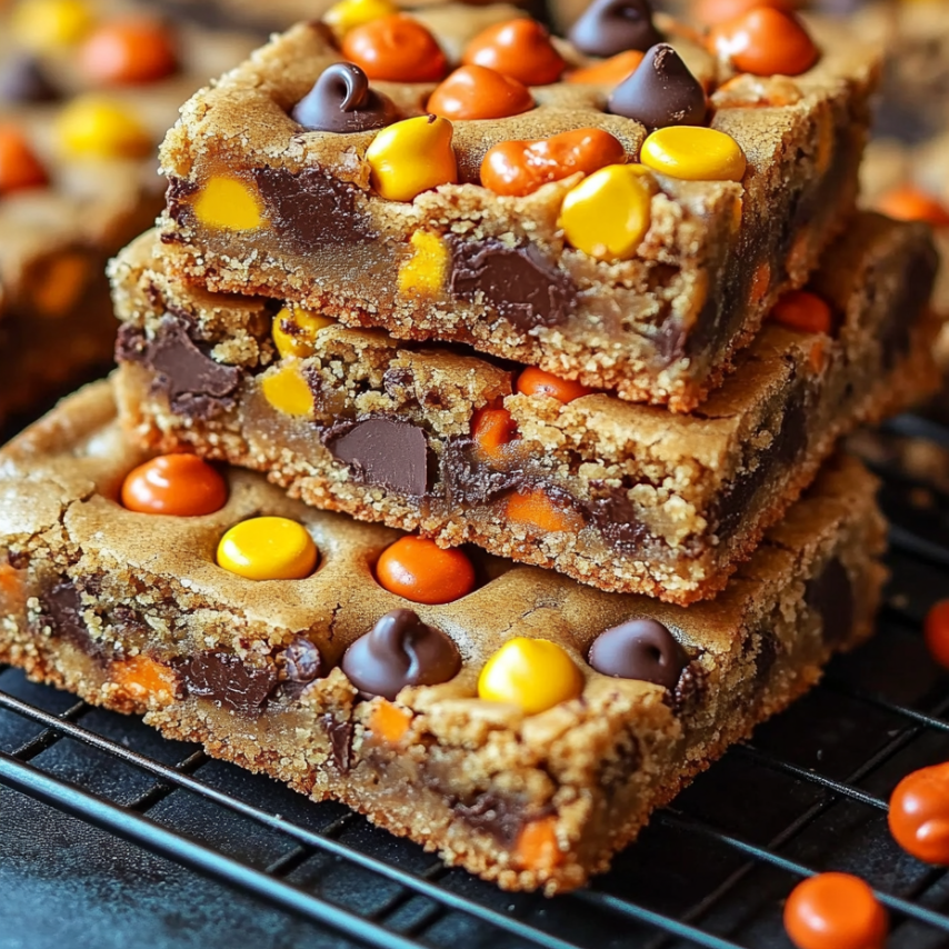 Reese’s Pieces Cookie Bars – The Perfect Chewy Treat