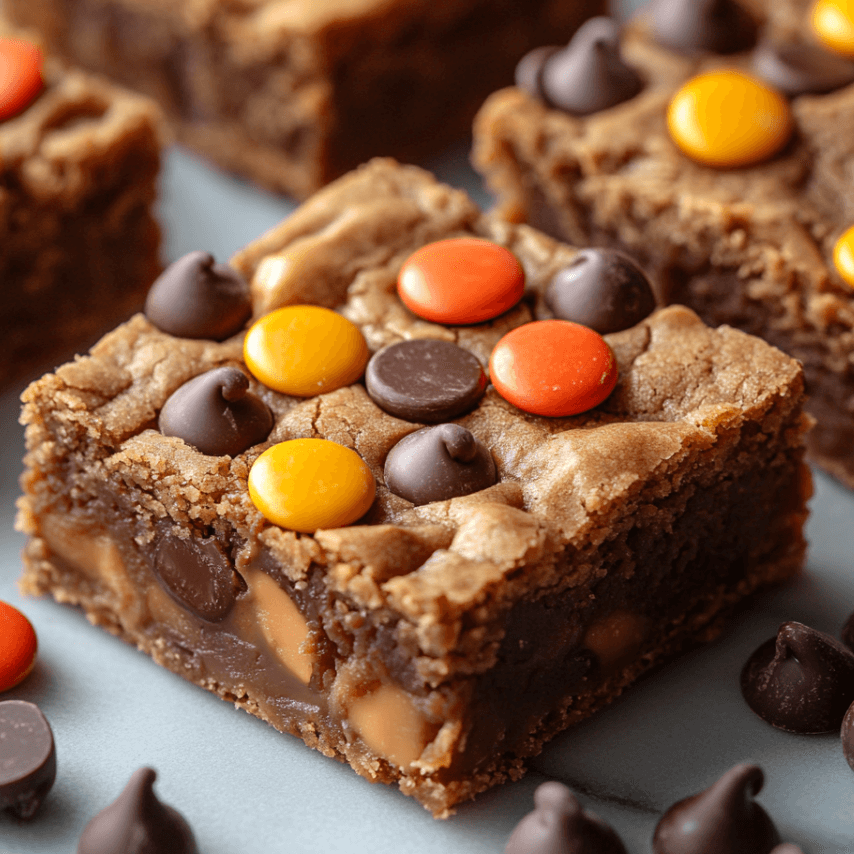 Reese’s Pieces Cookie Bars – The Perfect Chewy Treat