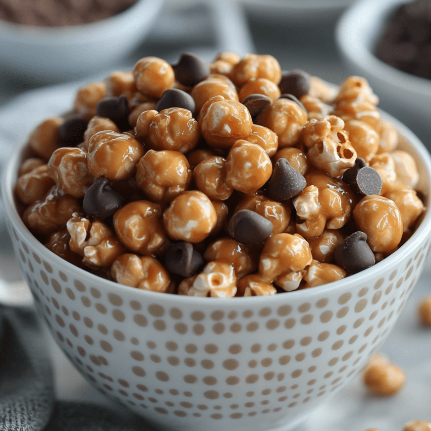 Sweet and Crunchy Peanut Butter Caramel Bites