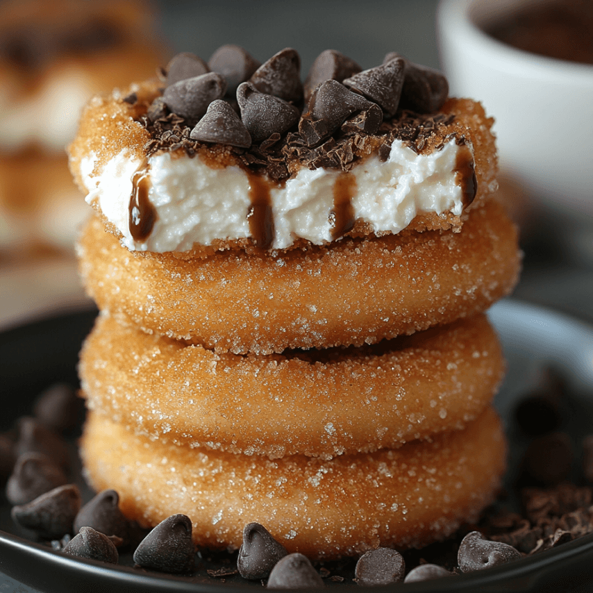 Chocolate Chip Cheesecake Churros Recipe - Irresistible Dessert