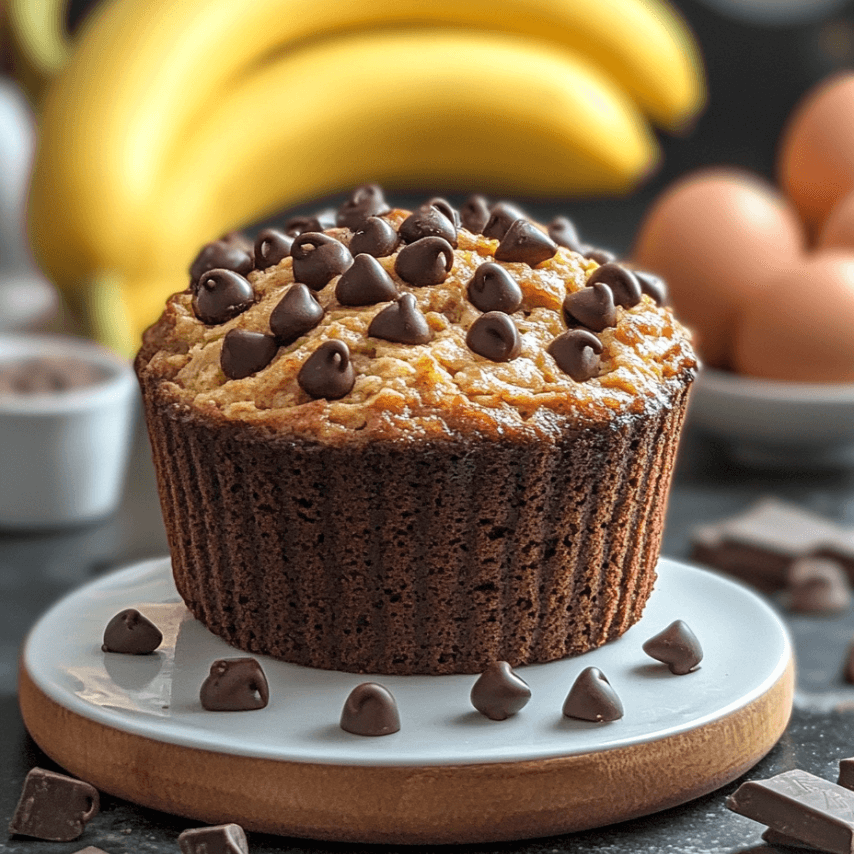 Freshly Baked Chocolate Chip Banana Loaf