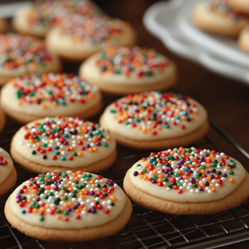 Holiday Sprinkle Sugar Cookies: Perfect Festive Treats