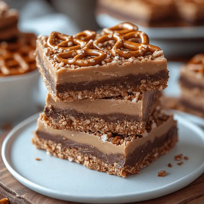 Peanut Butter Pretzel Bars: Sweet, Salty, and Crunchy Treats