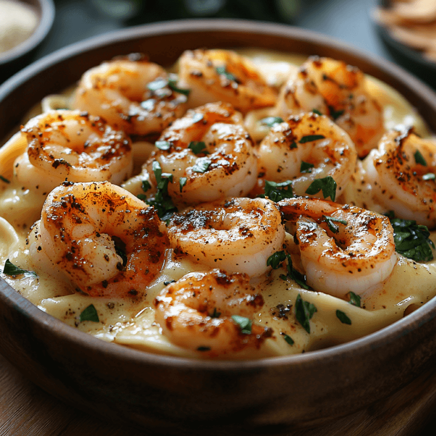 Shrimp Tortellini Alfredo - Creamy & Delicious Recipe