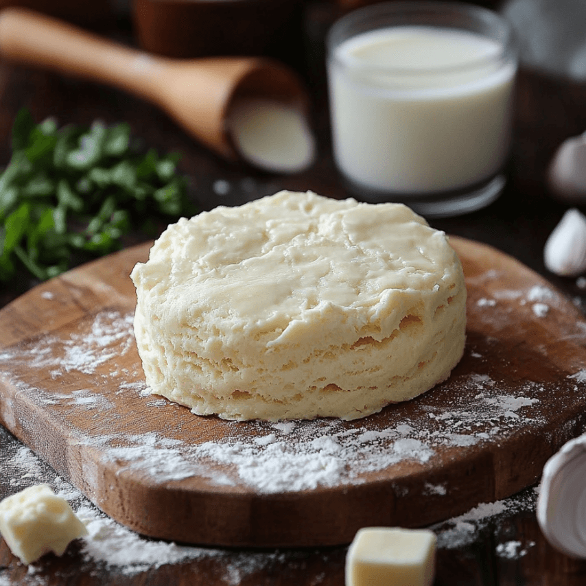 Fluffy Southern Biscuits with Creamy Sausage Gravy