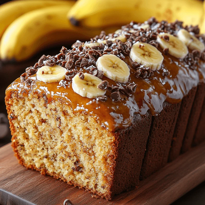 Freshly Baked Banana Coconut Loaf