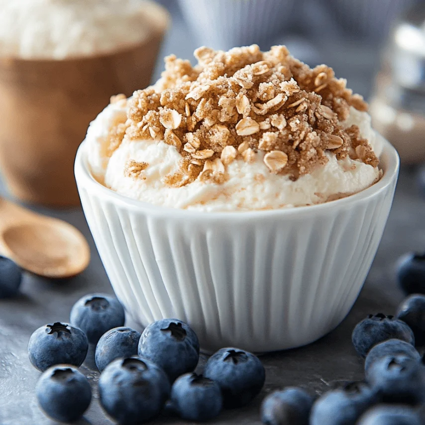 Freshly Baked Blueberry Streusel Muffins with Crunchy Topping