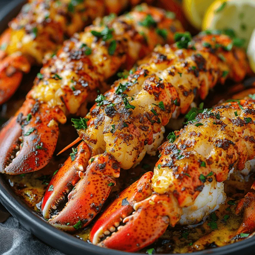 Garlic Butter Lobster Bake – A Flavorful Seafood Feast