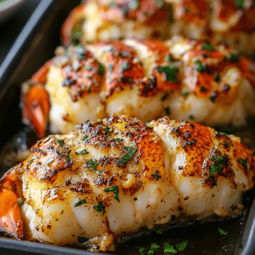 Garlic Butter Lobster Bake – A Flavorful Seafood Feast