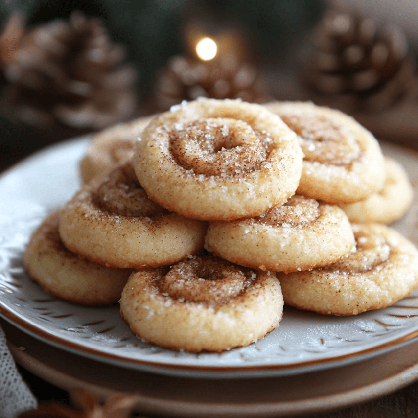 Soft and Chewy Cinnamon Roll Cookies