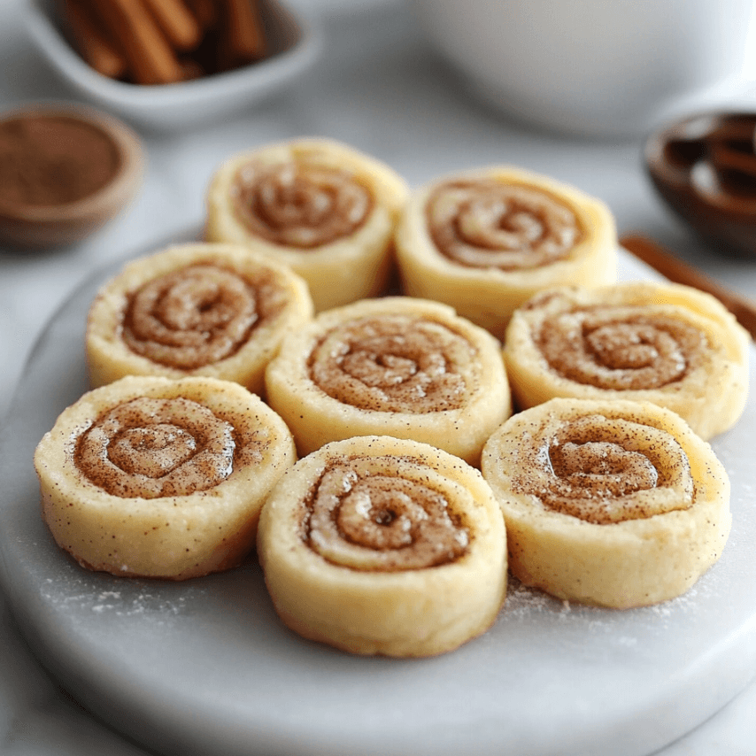 Soft and Chewy Cinnamon Roll Cookies