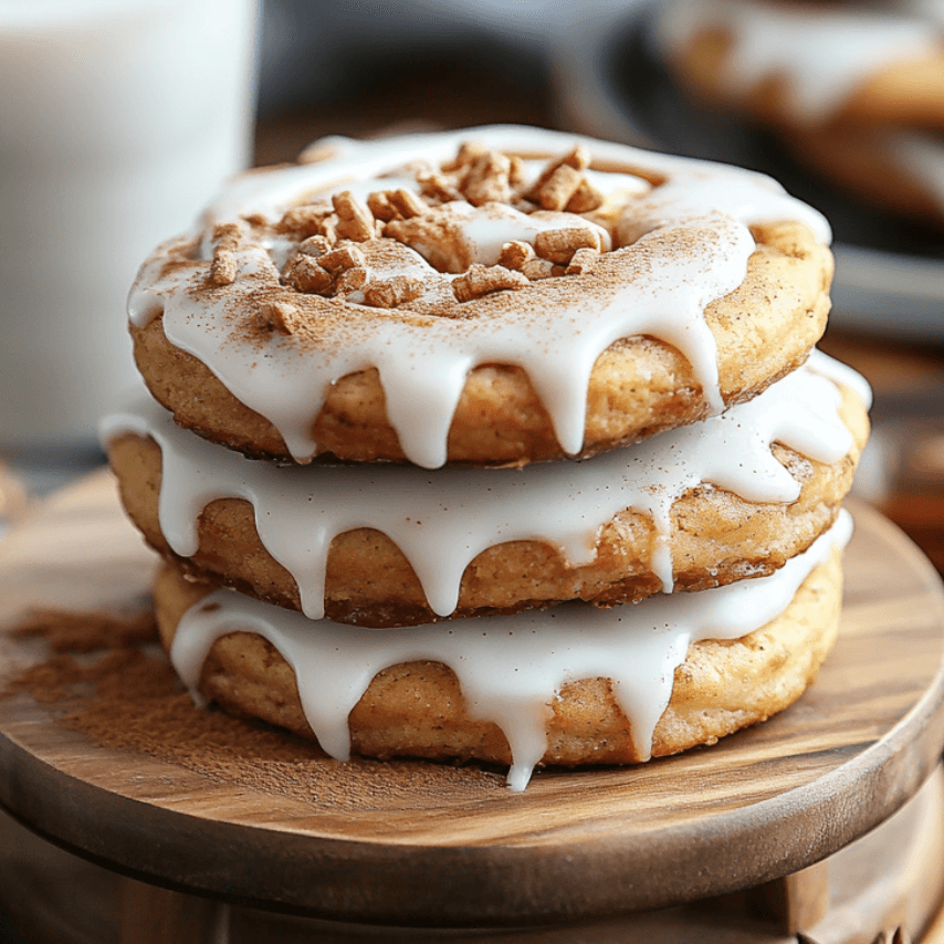 Soft and Chewy Cinnamon Roll Cookies