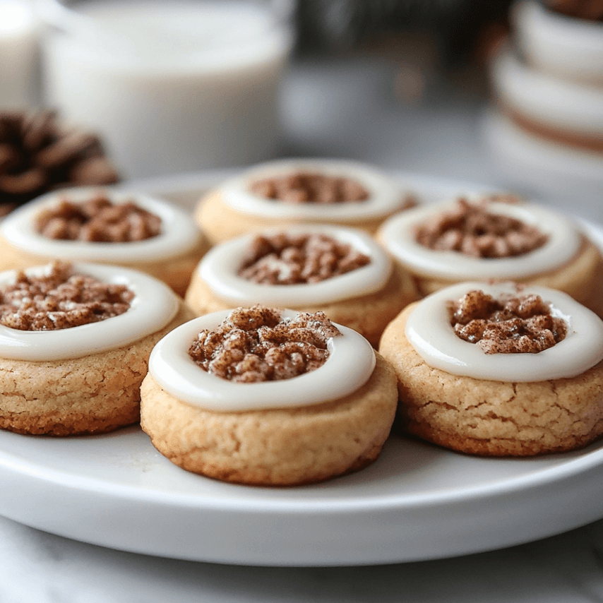 Soft and Chewy Cinnamon Roll Cookies