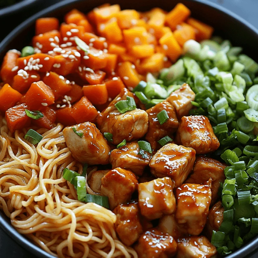 Sticky Honey Soy Chicken Noodles – Sweet & Savory Perfection