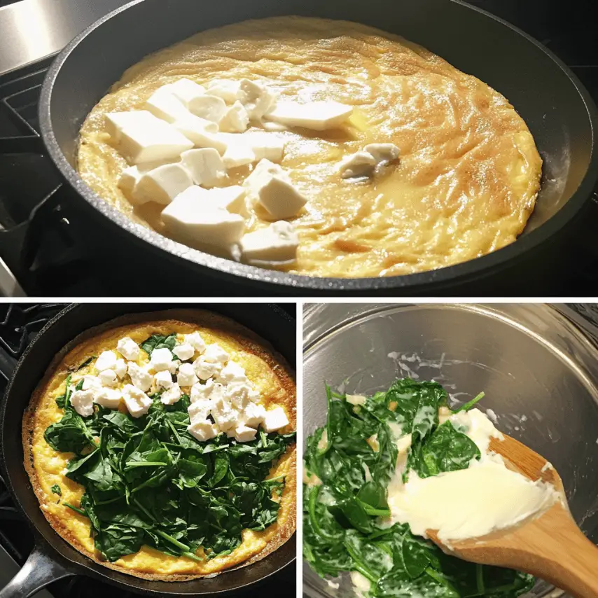 Best Spinach Frittata in Cast Iron Skillet