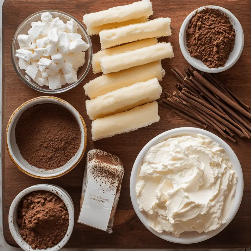 Classic No-Bake Italian Dessert Platter