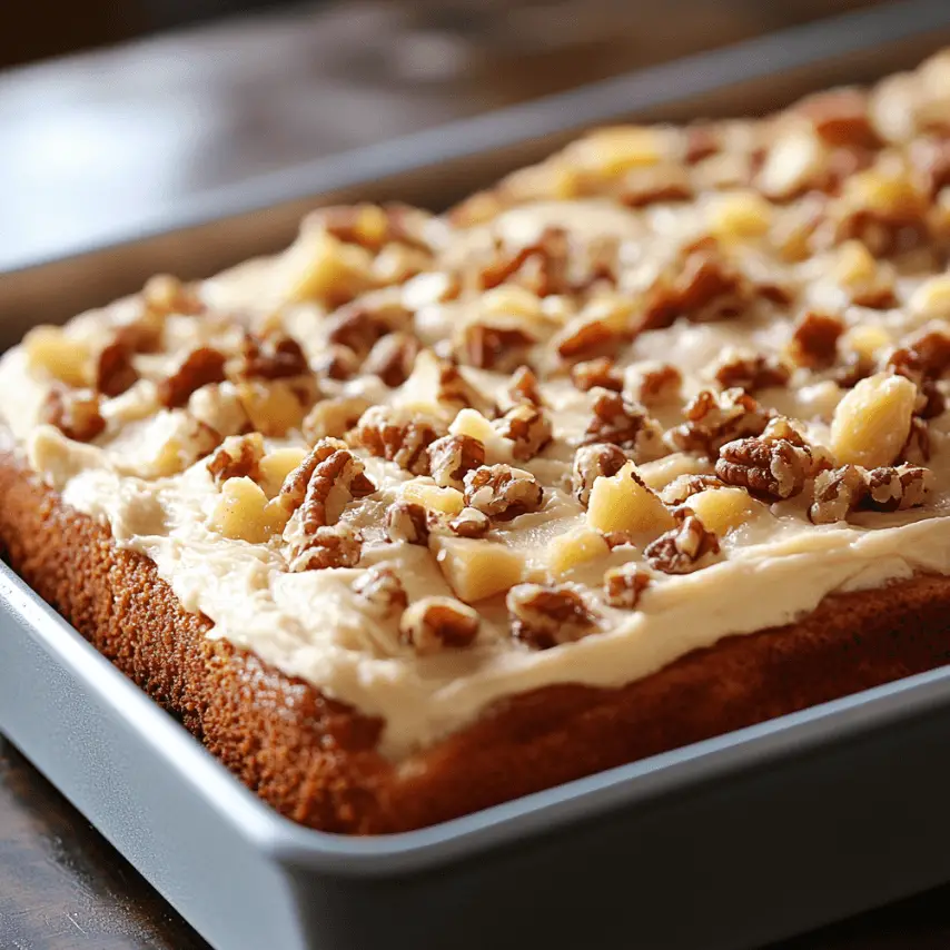 Elvis Presley Cake Topped with Cream Cheese Frosting and Pecans
