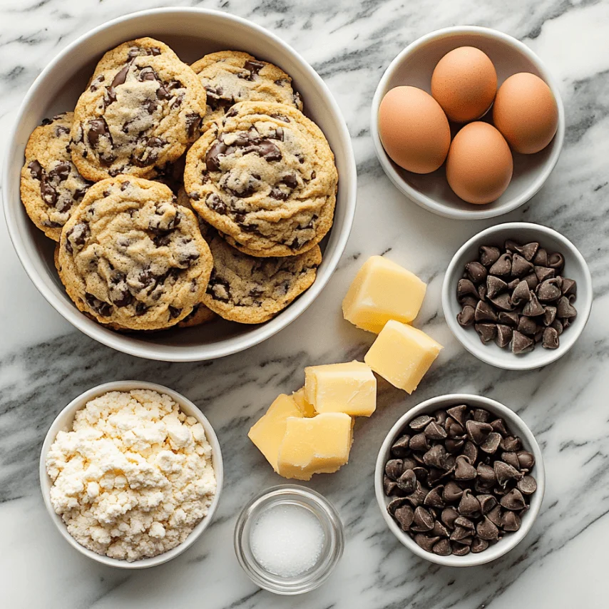 Homemade Chocolate Chip Cookies Fresh Out of the Oven