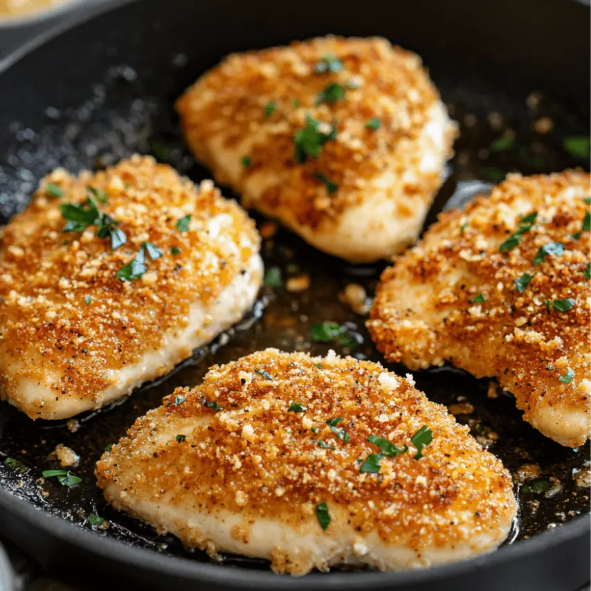 Longhorn Steakhouse Parmesan Crusted Chicken on Plate