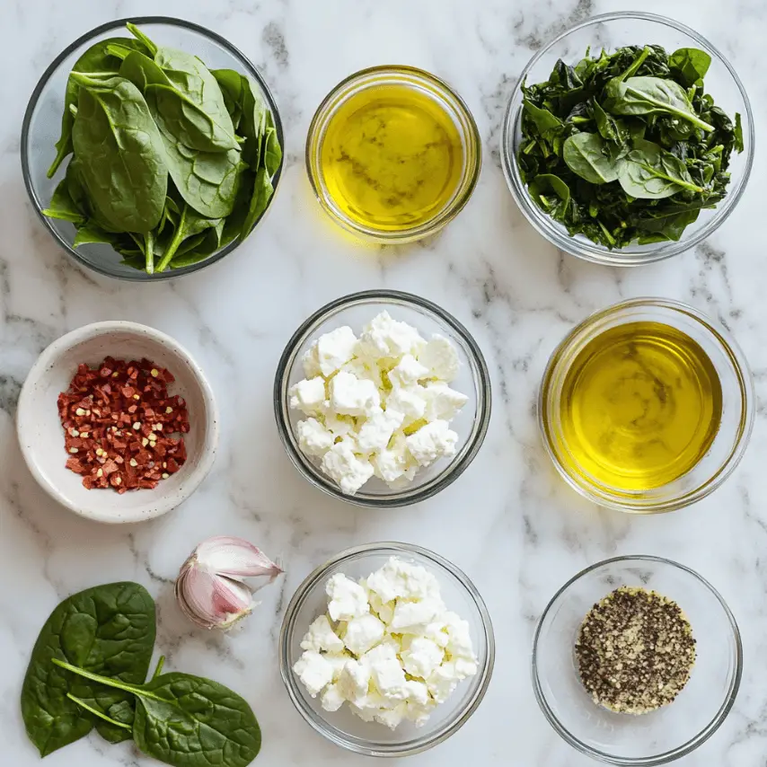 Mediterranean Spinach and Feta Cheese Crisps Freshly Baked