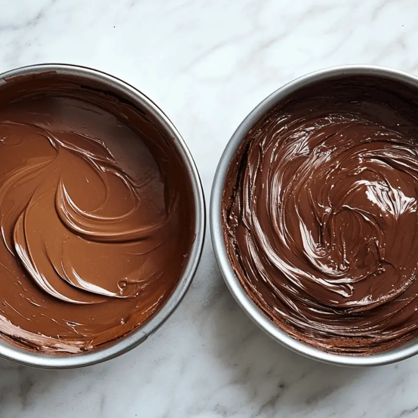 Nutella Mascarpone Cake with Rich Chocolate Ganache