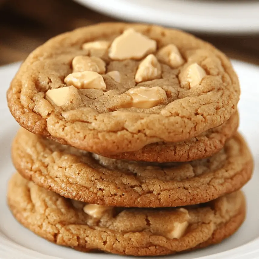Thick and Chewy Peanut Butter Cookies Freshly Baked