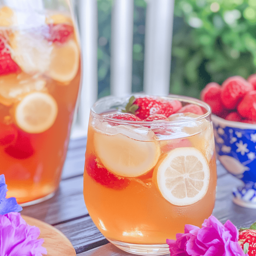 4th of July Punch: Impress Your Guests in 10 Minutes!