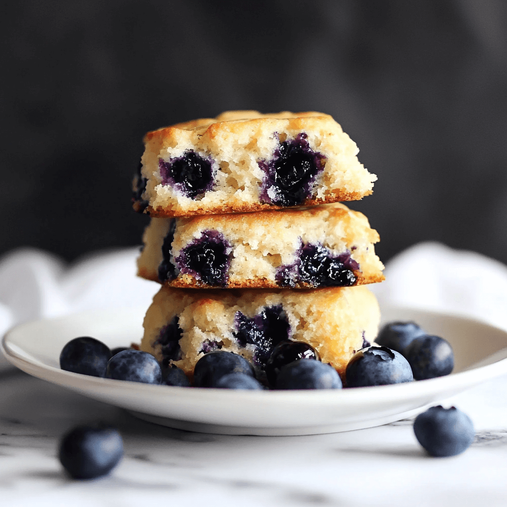 Blueberry Butter Swim Biscuits: A Deliciously Easy Treat!
