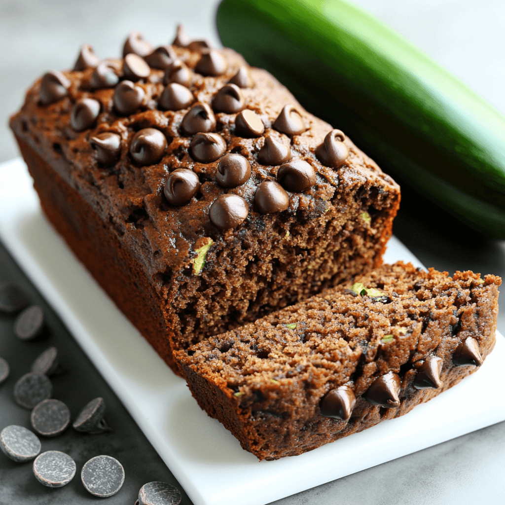 Chocolate chip zucchini bread that you'll crave forever!