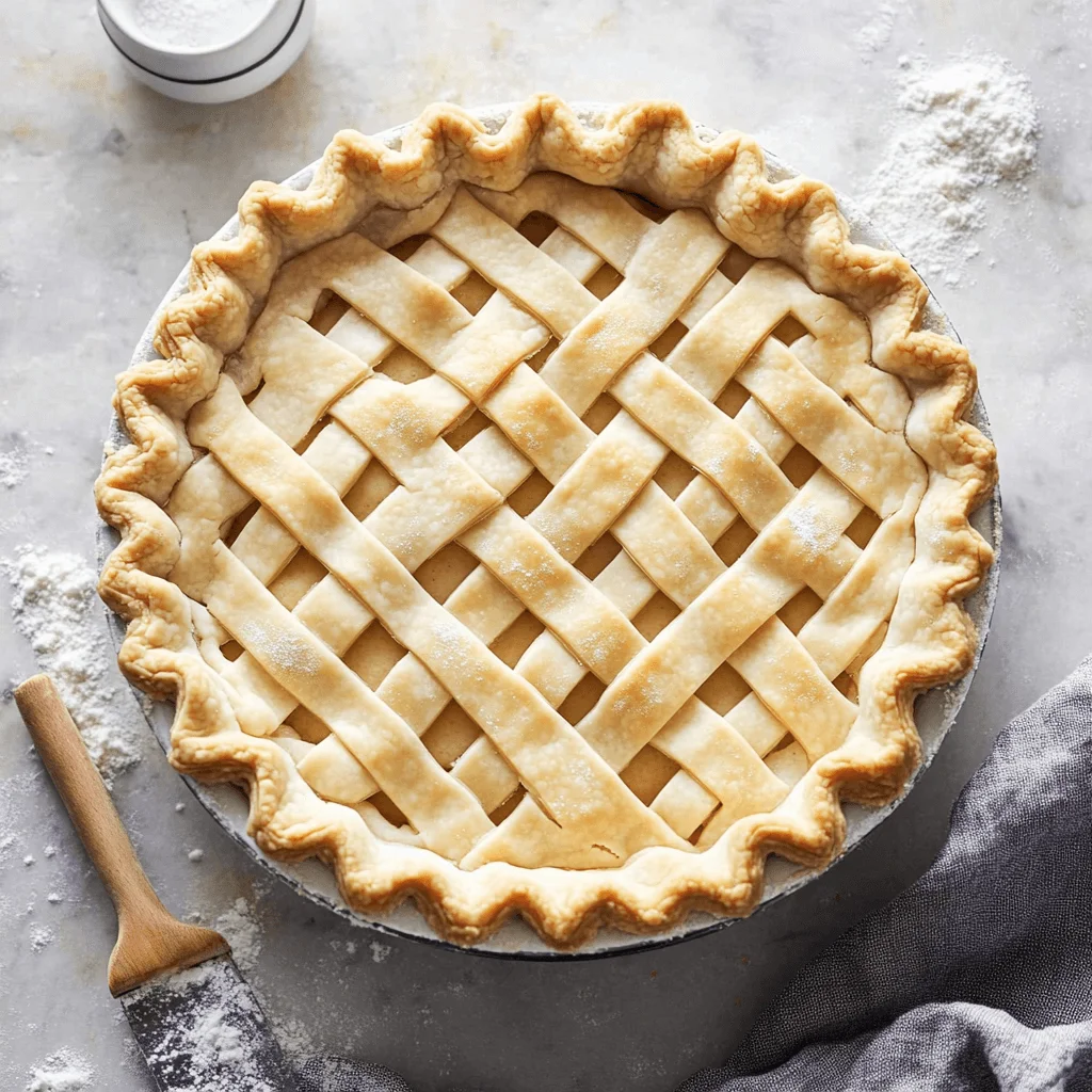 Creative pie crust that transforms your desserts today!